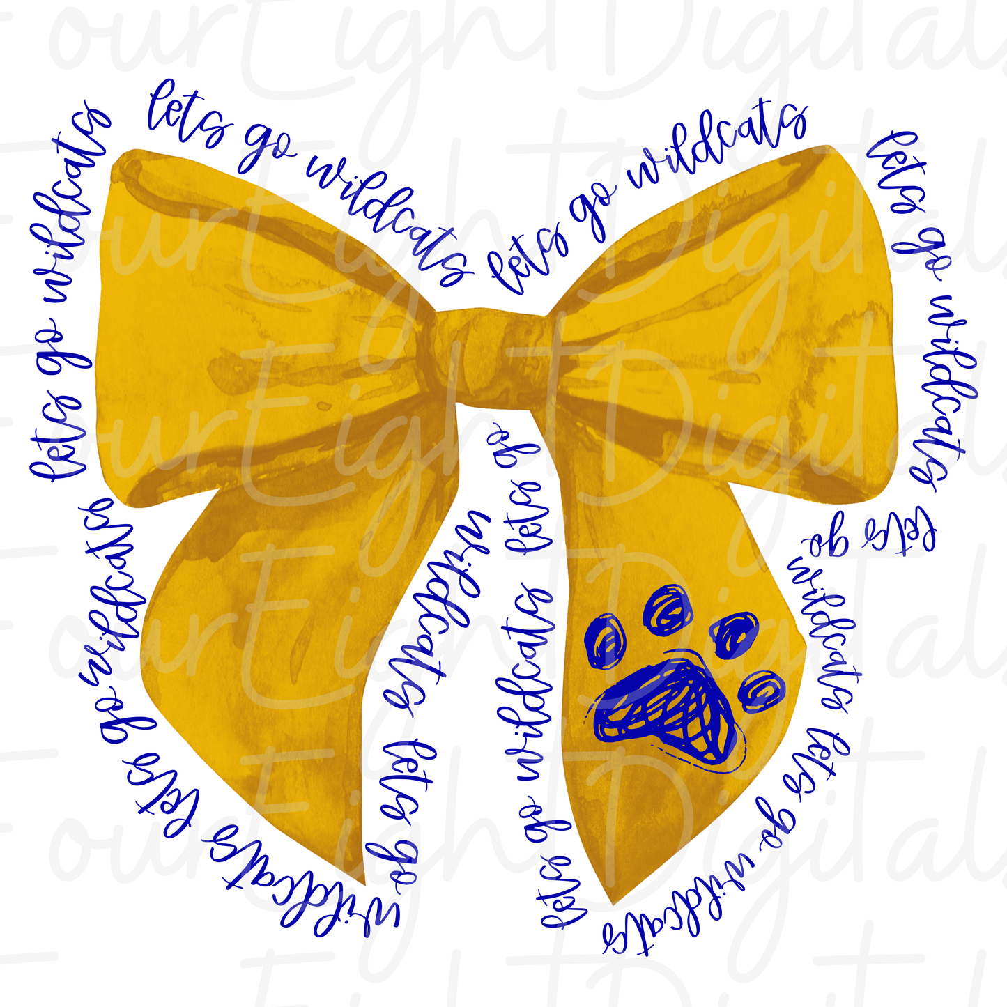 WILDCATS GOLD AND ROYAL